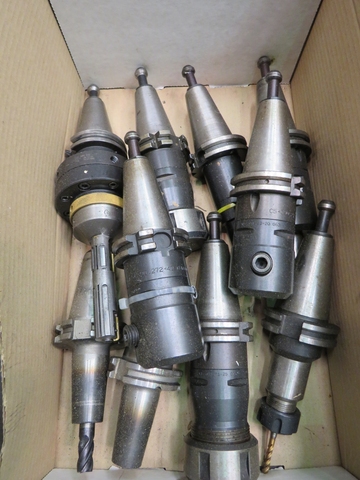 Box of CAT40 Tooling