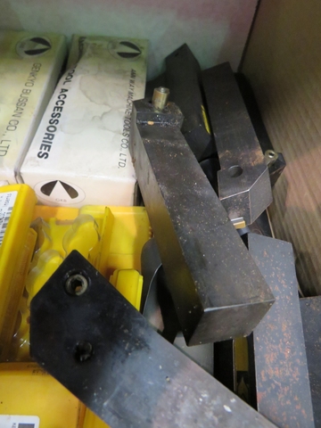 Qty of Carbide Tip Holders and Carbide Tips
