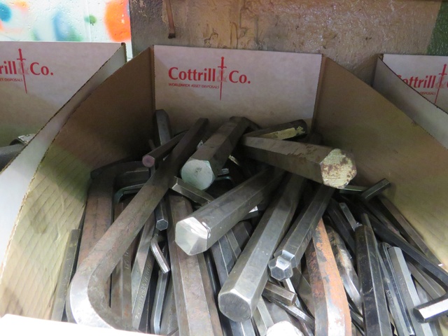 (3) Boxes of Spanners, Box of Allen Keys