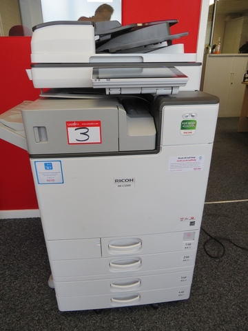 Ricoh IM C5500 Full Colour Multifunctional All-in-one Printer