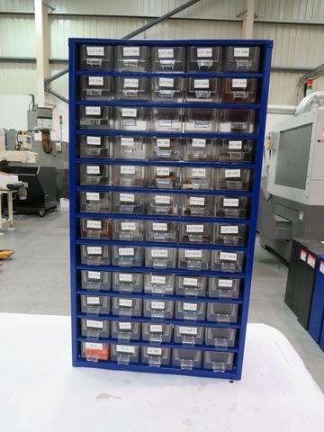 Storage Rack with Qty Carbide Tips