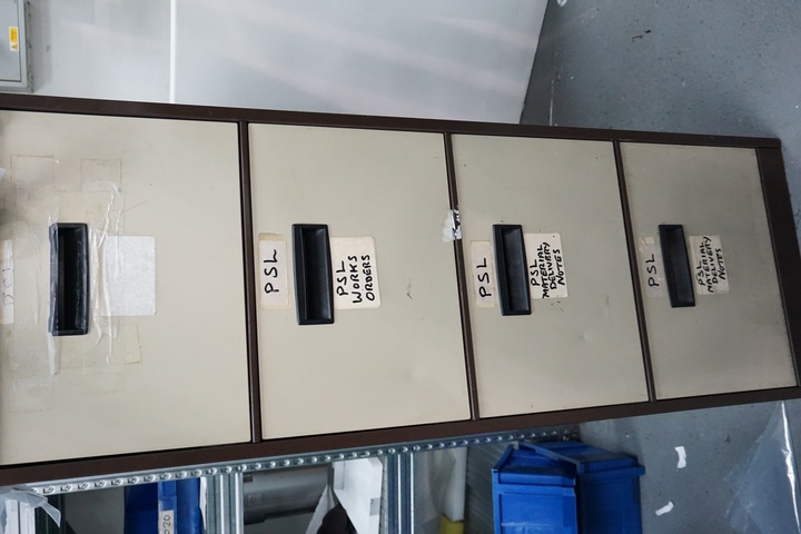 (2) Filing Cabinets and (2) Cupboards