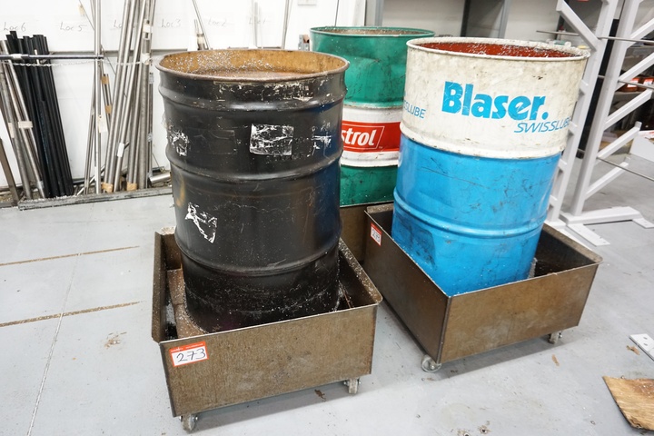 Large Qty of Wheelie Bins suitable for Moving Swarf