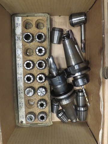 BT40 Tooling with Collets