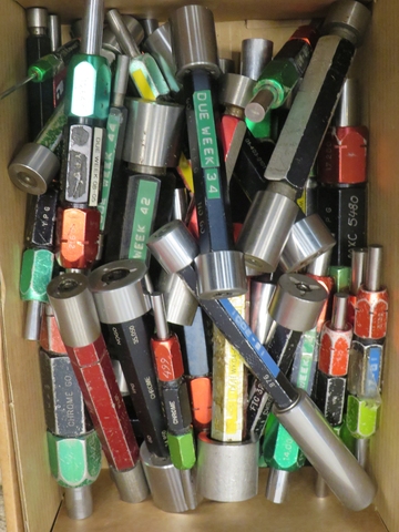 Qty of No Go Plug Gauges