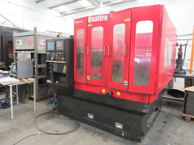 Amada Quattro 1kw C02 Laser Cutter