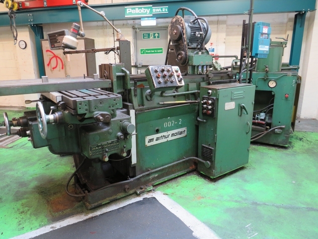 Arthur Mollart Gun Drilling Machine. S/No. 7030-0683