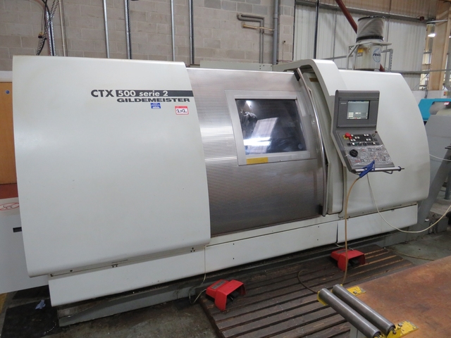 Gildemeister CTX 500 Series 2 CNC Lathe