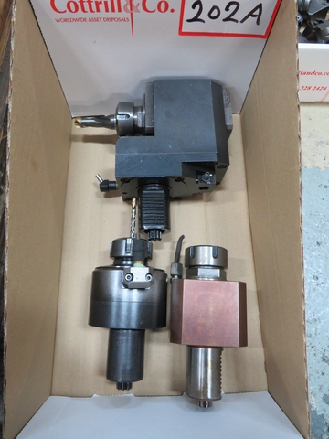 (3) Live VDI 40 Tools suitable for Gildemeister