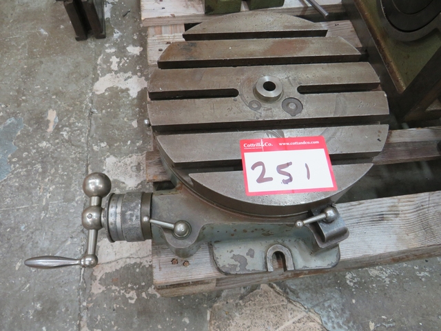 12" Rotary Table