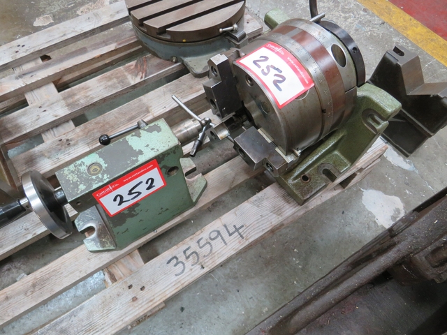 8" Dividing Head with Centre