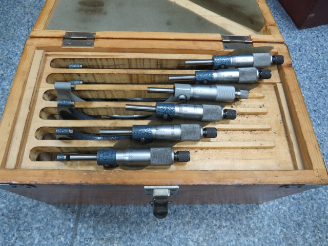 Set of Outside Micrometers 0 - 150mm