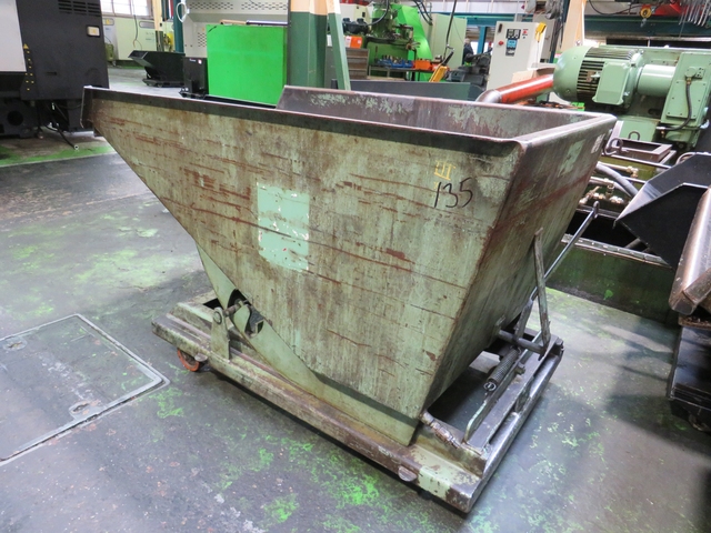 Mobile Tipping Skip 1.5m x 1m x 1m