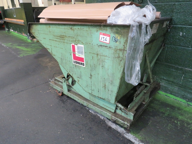 Mobile Tipping Skip 1.5m x 1m x 1m