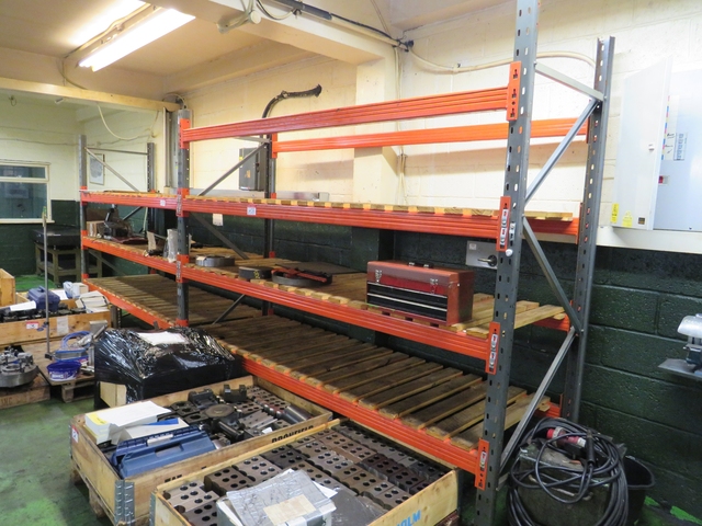 (4) Bays of Heavy Duty Racking