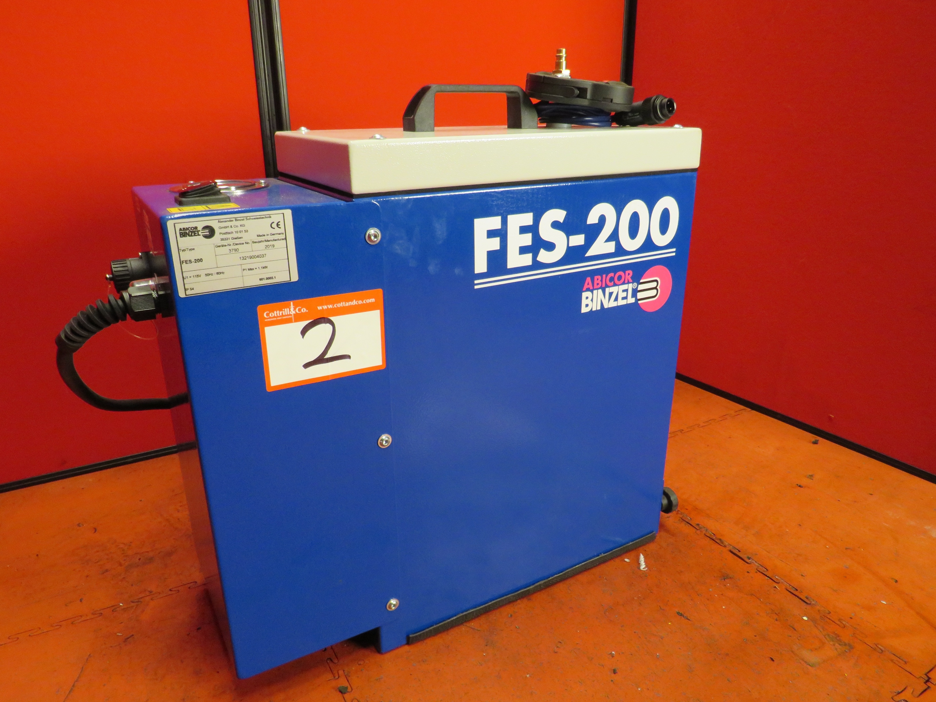 Binzel FES-200 Fume Extraction System (Unused)