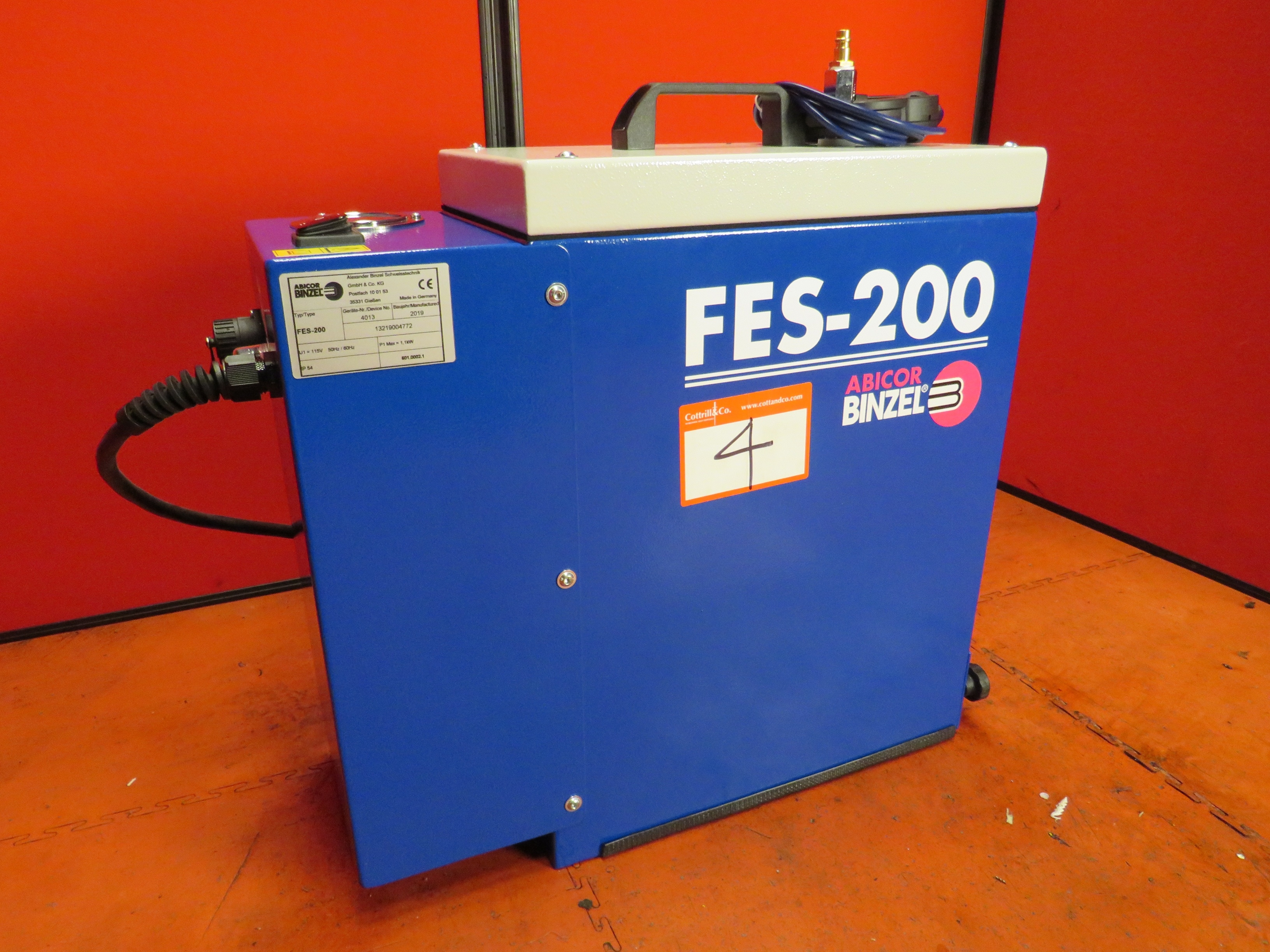 Binzel FES-200 Fume Extraction System (Unused)