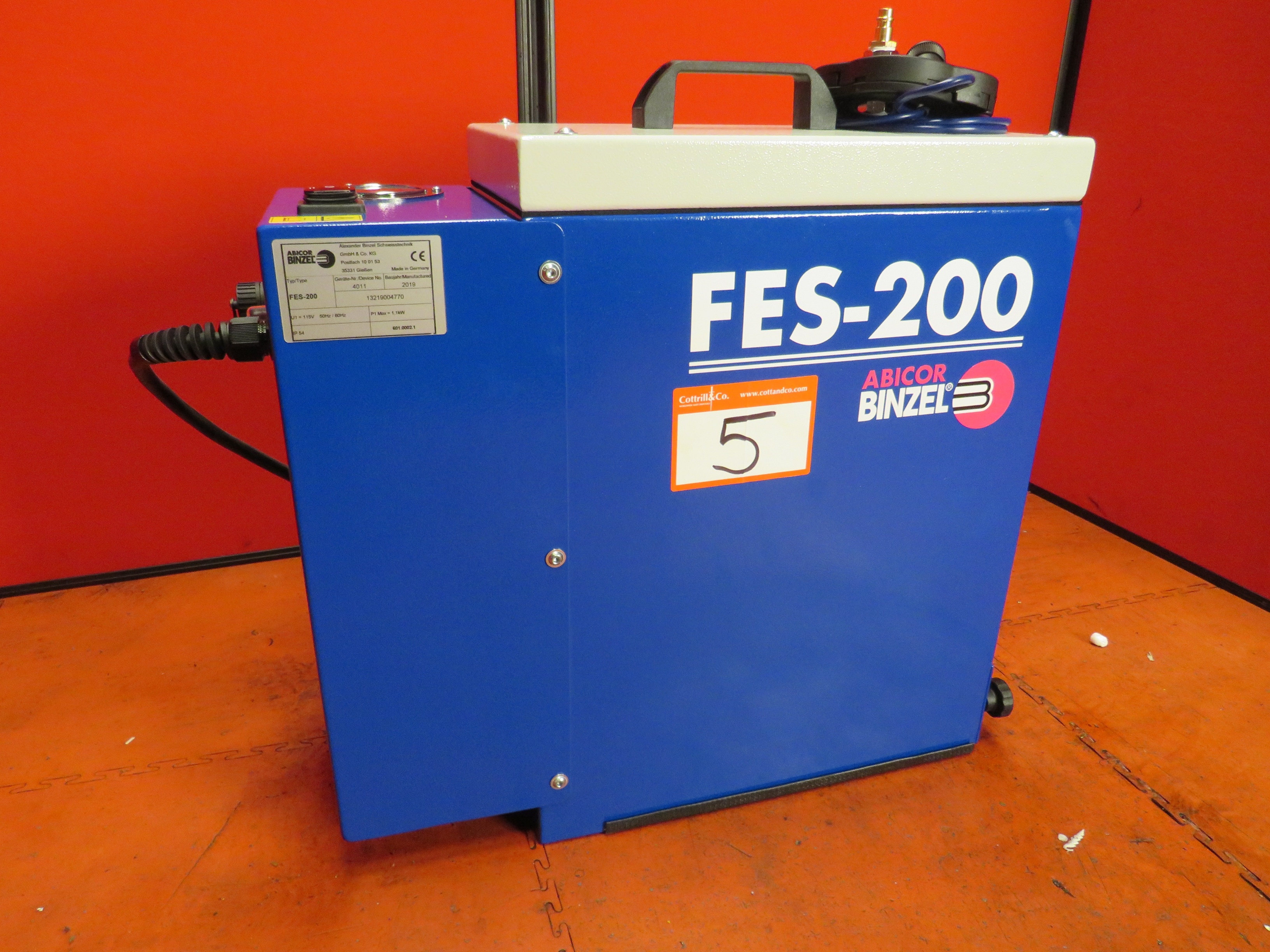 Binzel FES-200 Fume Extraction System (Unused)