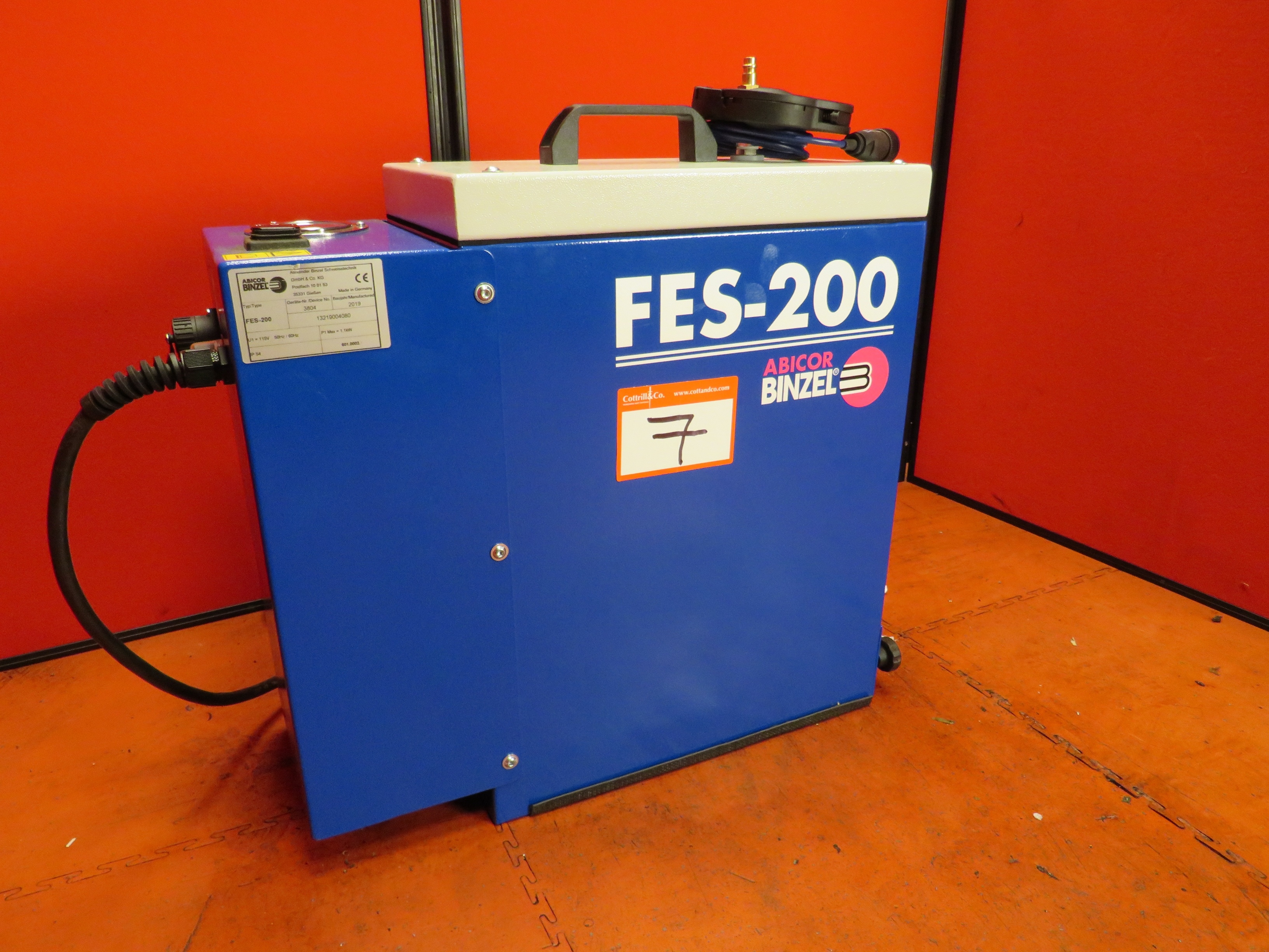 Binzel FES-200 Fume Extraction System (Unused)