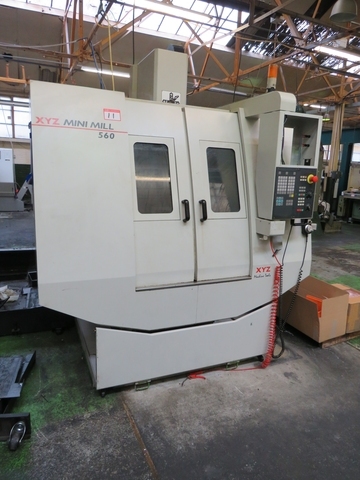 XYZ 560 Mini Mill Vertical Machining Centre