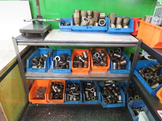 Qty of Shelving with Collars for Gun Drills