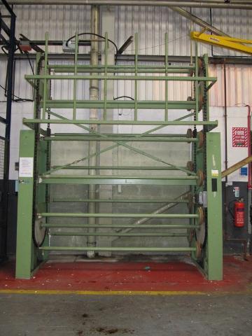 Schulthies Type IPN-TR Paternoster Roll Storage Unit