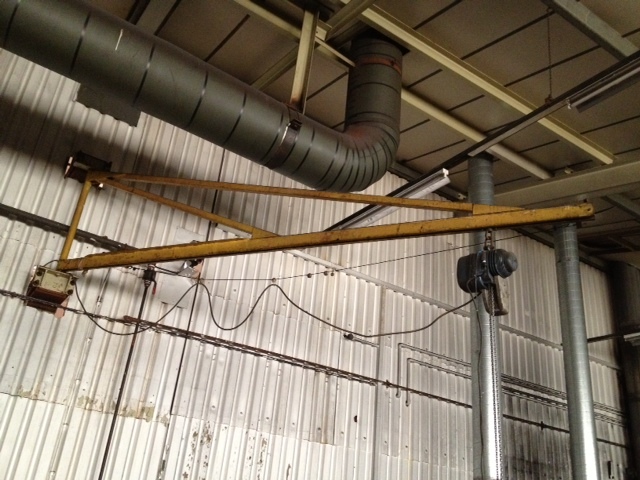 Pelloby 250kg Capacity Wall Mounted Swing Arm Jib