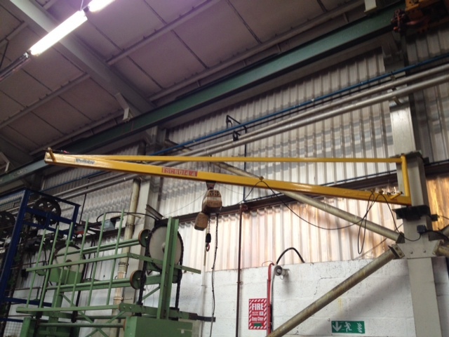Wall 250kg Capacity Mounted Swing Arm Jib