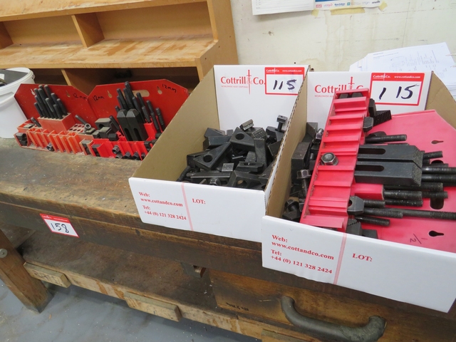 Qty of  Boxes of Clamps