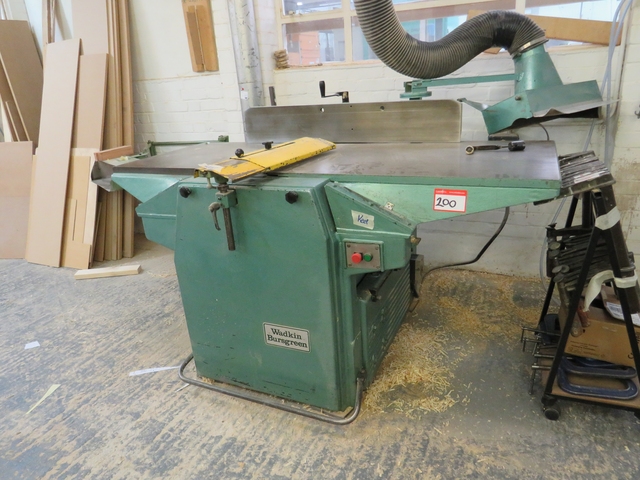 Wadkin Bursgreen Planer