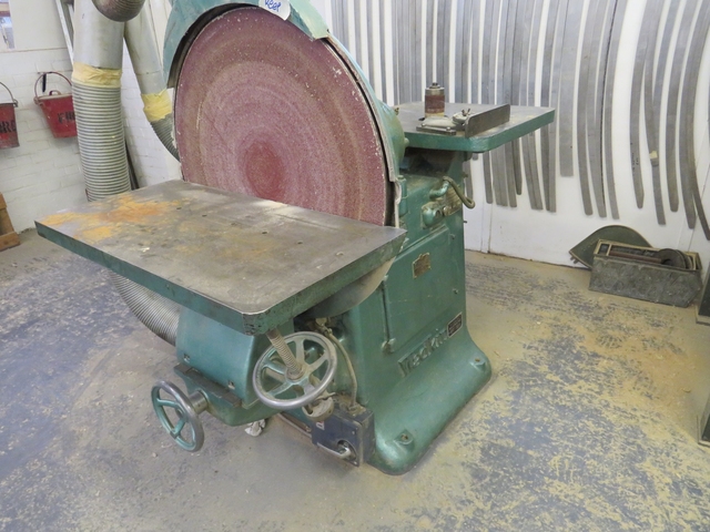 Wadkin Spindle Sander and Disc Sander