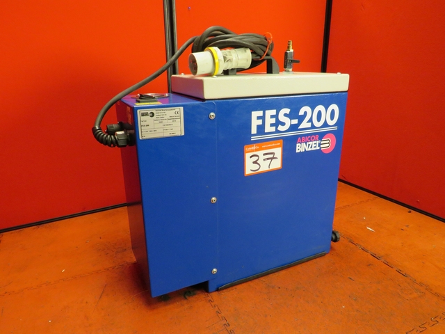 (3) FES-200 Abicor Binzel Welding Extractors including (3) x Binzel Rab Grip 25AK 4mtr Torch