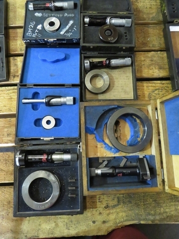 Qty of Bowers Imperial Bore Gauges