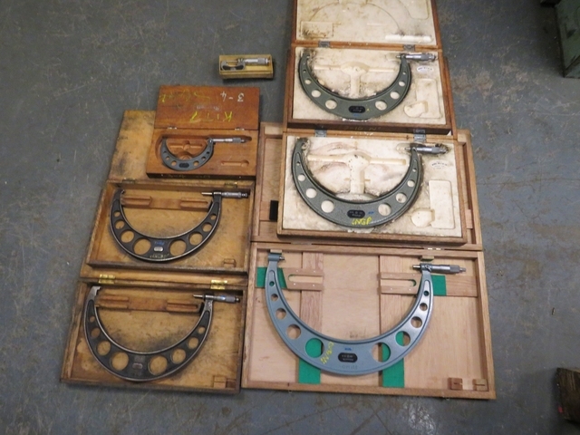 Qty of Outside Imperial Micrometers