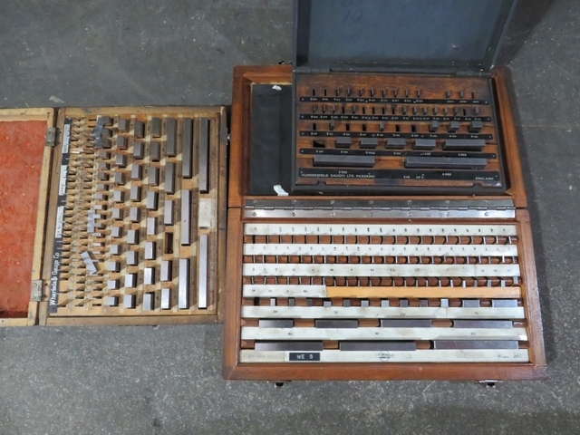 (3) Boxes of Imperial Slip Gauges (Incomplete)