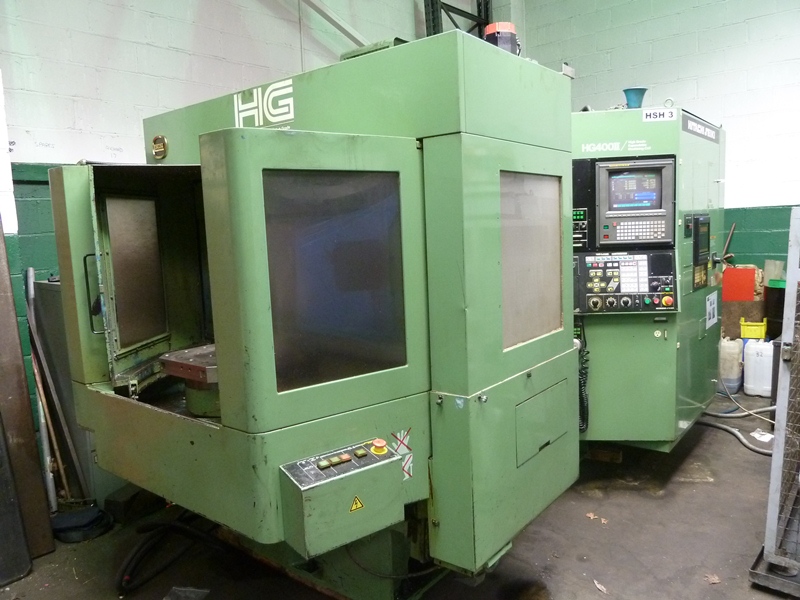 Hitachi Seiki HG400 II Twin Pallet Horizontal Machining Centre