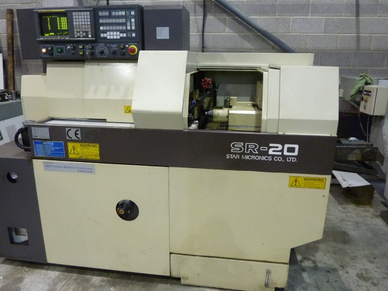 Star Model Star SR-20 5-Axis Sliding Head CNC Lathe