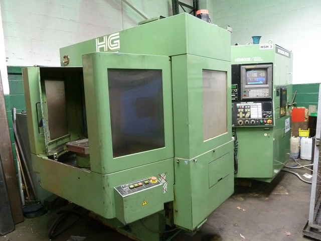 Hitachi Seiki HG400 II Twin Pallet Horizontal Machining Centre