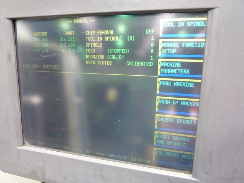 Hurco VMX30 Vertical Machining Centre
