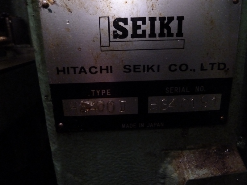 Hitachi Seiki HG400 II Twin Pallet Horizontal Machining Centre