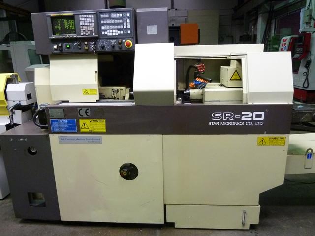 Star Model Star SR-20 5-Axis Sliding Head CNC Lathe
