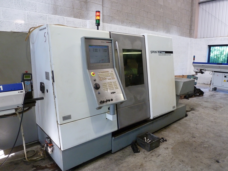 Gildemeister Sprint 32 Linear Twin Spindle, 6 & 2 Axis Turning Centre