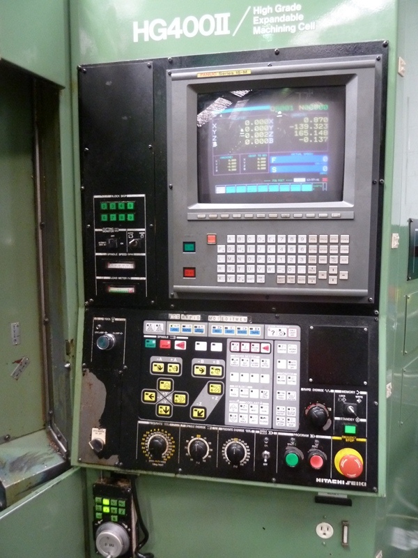 Hitachi Seiki HG400 II Twin Pallet Horizontal Machining Centre