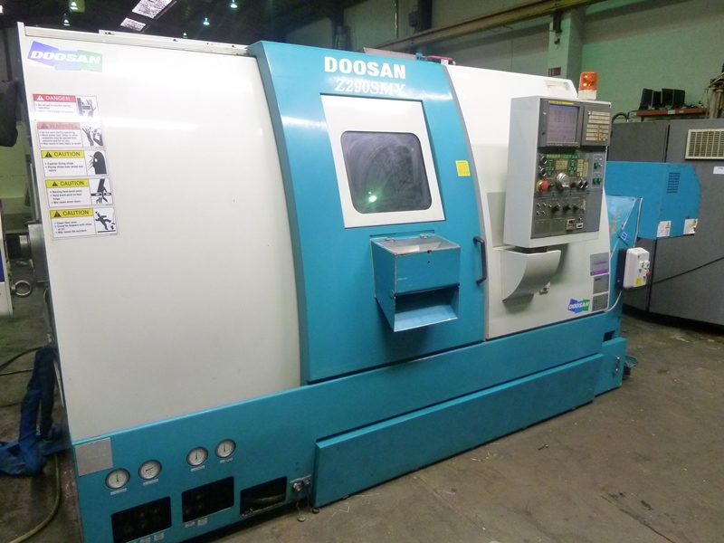 Doosan Z290MSY 8-Axis Twin Spindle, Twin Turret Multi Axis Milling/Turning Centre