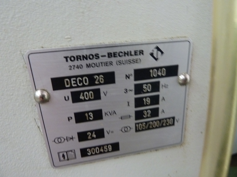 Tornos Deco 2000/26 Multi Axis Sliding Head CNC Lathe