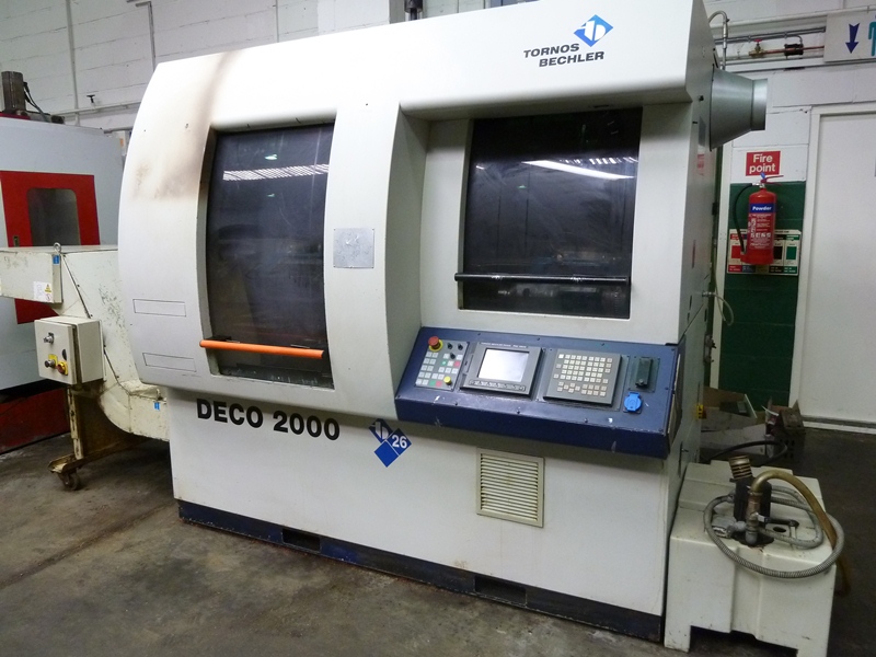 Tornos Deco 2000/26 Multi Axis Sliding Head CNC Lathe