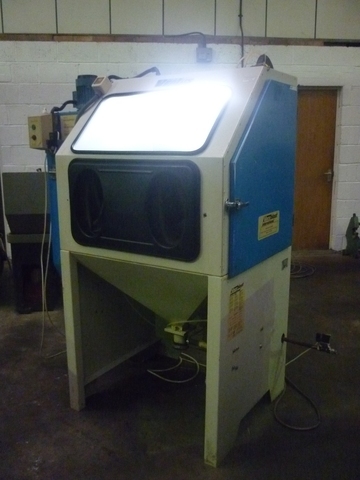 Ventus Shot Blast Cabinet (1996) with Extractor