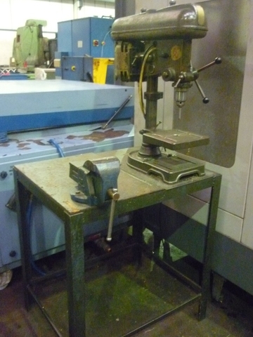 Fobco Drill & Vice on Bench