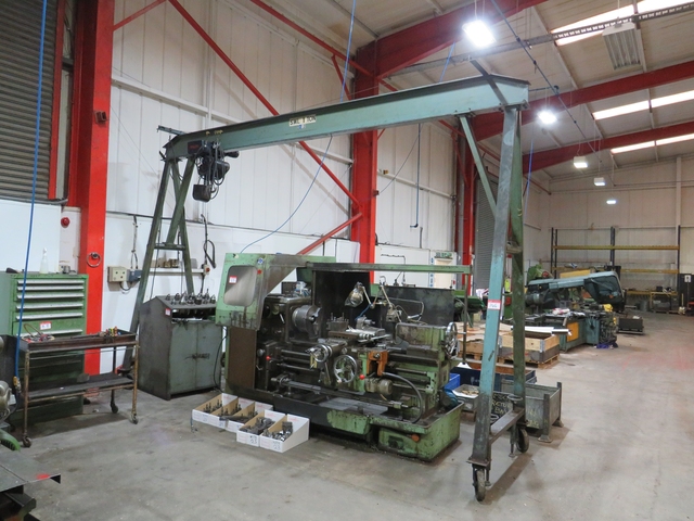 Mobile A Frame with Goliath Hoist