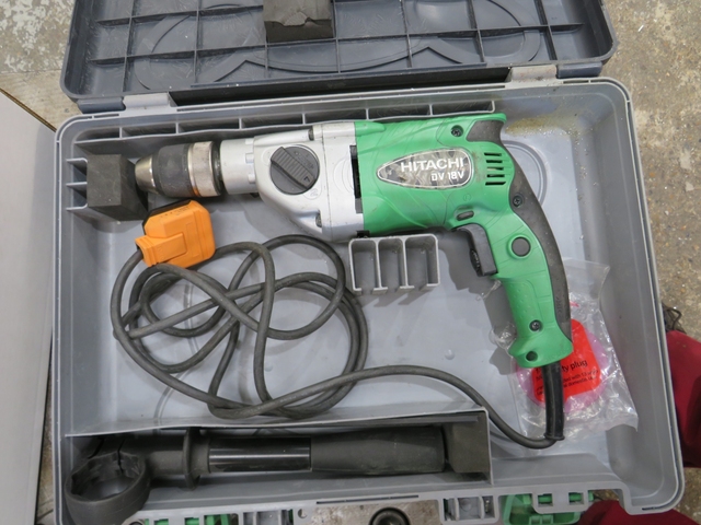 Electric Grinder and Grinding Discs, Electric Engraver Kit, Hitachi Drill